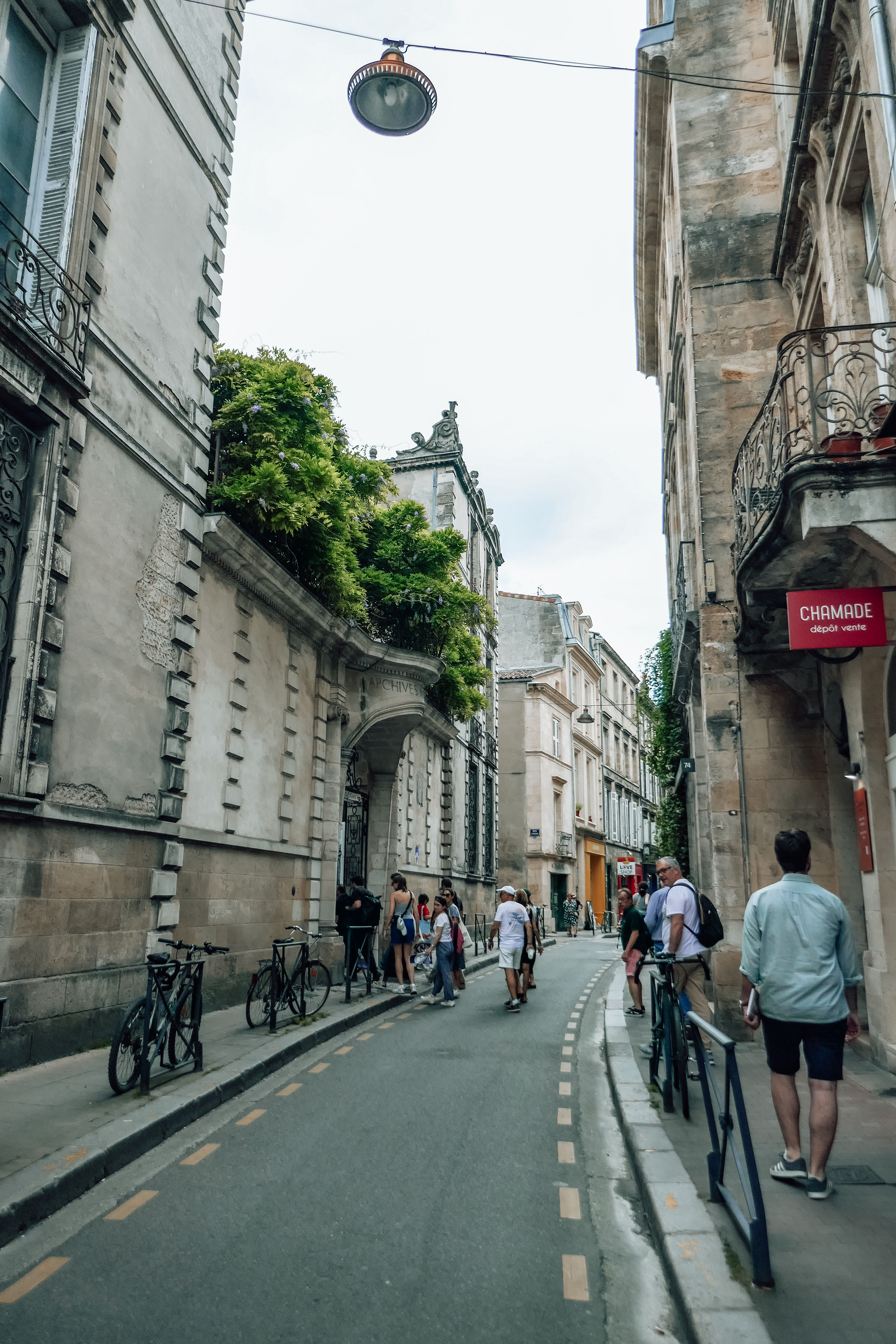 Vue depuis la rue de l'hôtel Ragueneau