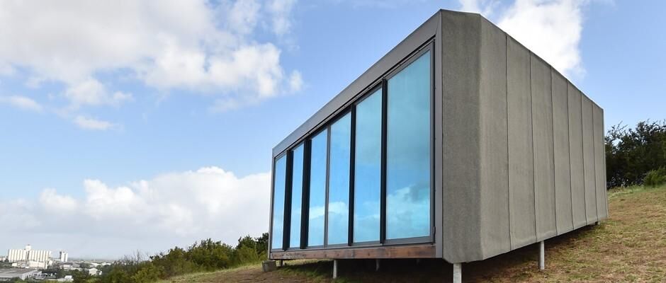 Une façade du refuge