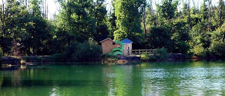 Une façade du refuge
