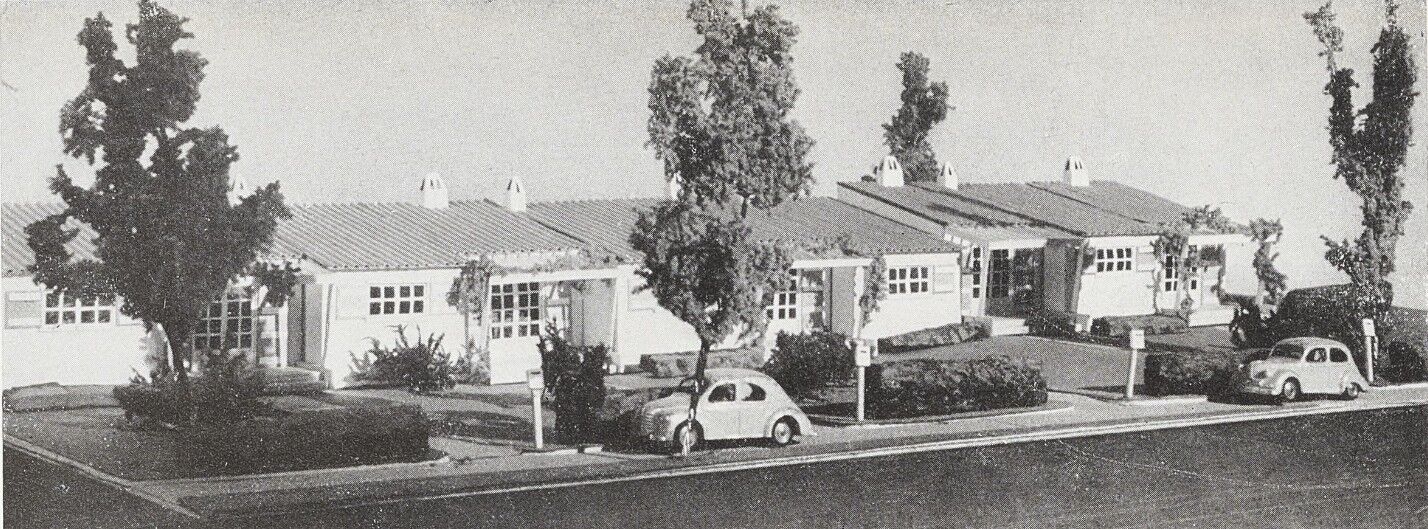 Photographie de la maquette parue dans l'Architecture d'Aujourd'hui en 1953.