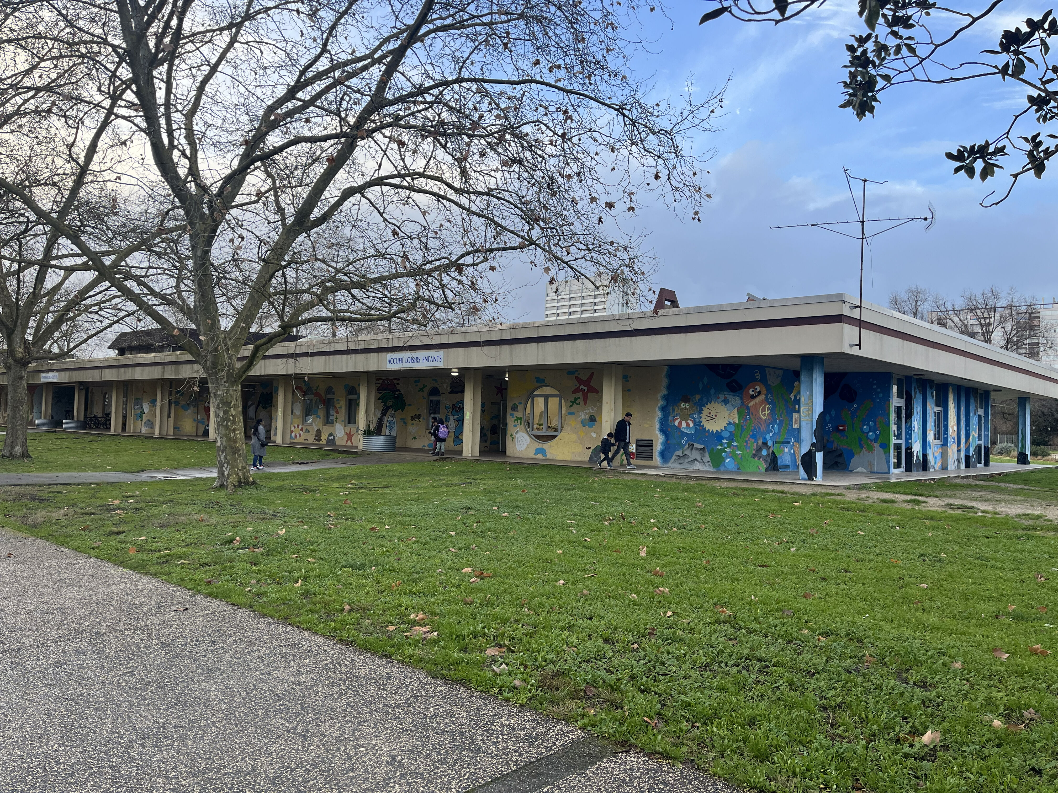 Façade du centre social