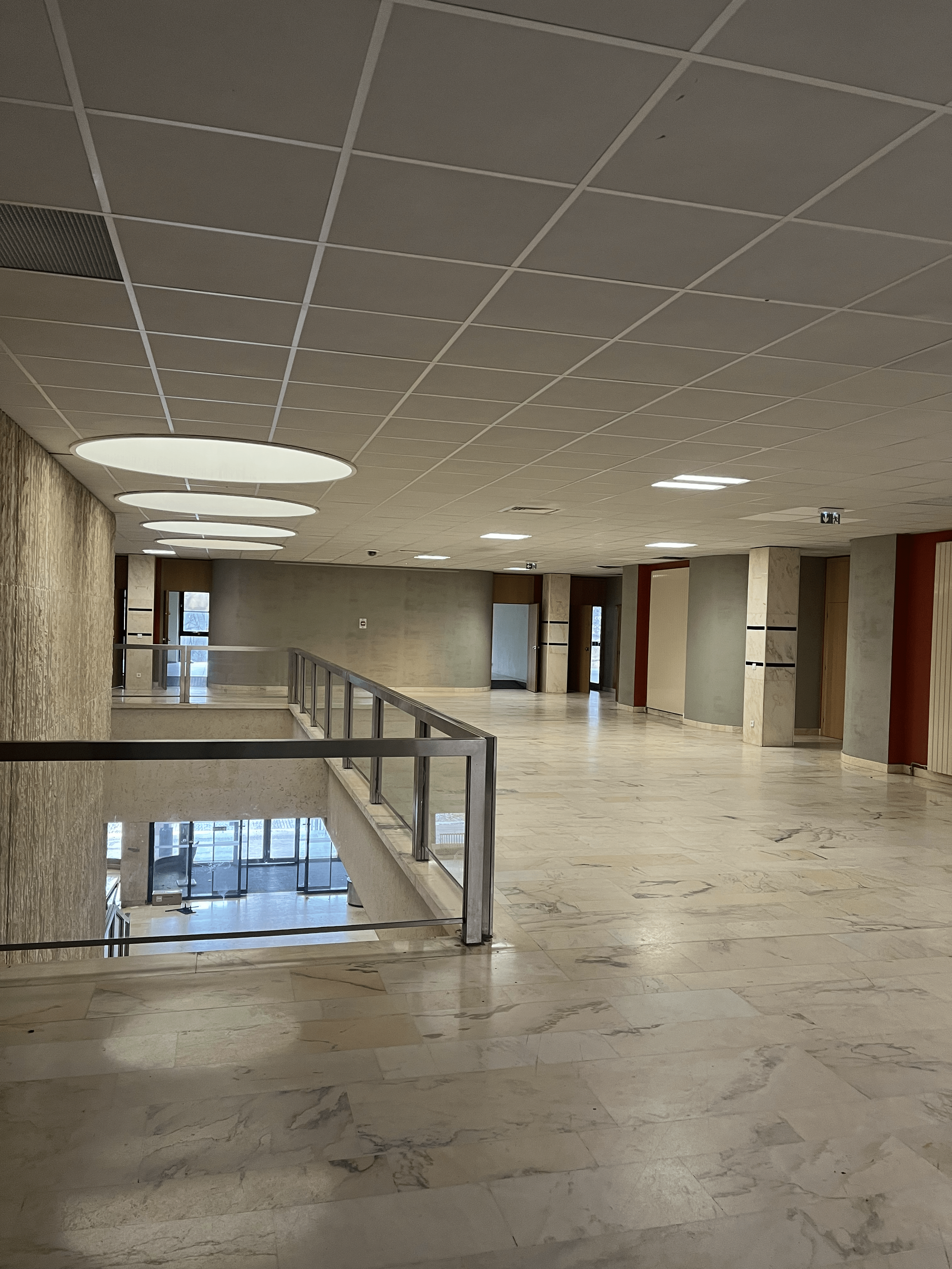 Circulation horizontale au r+1 