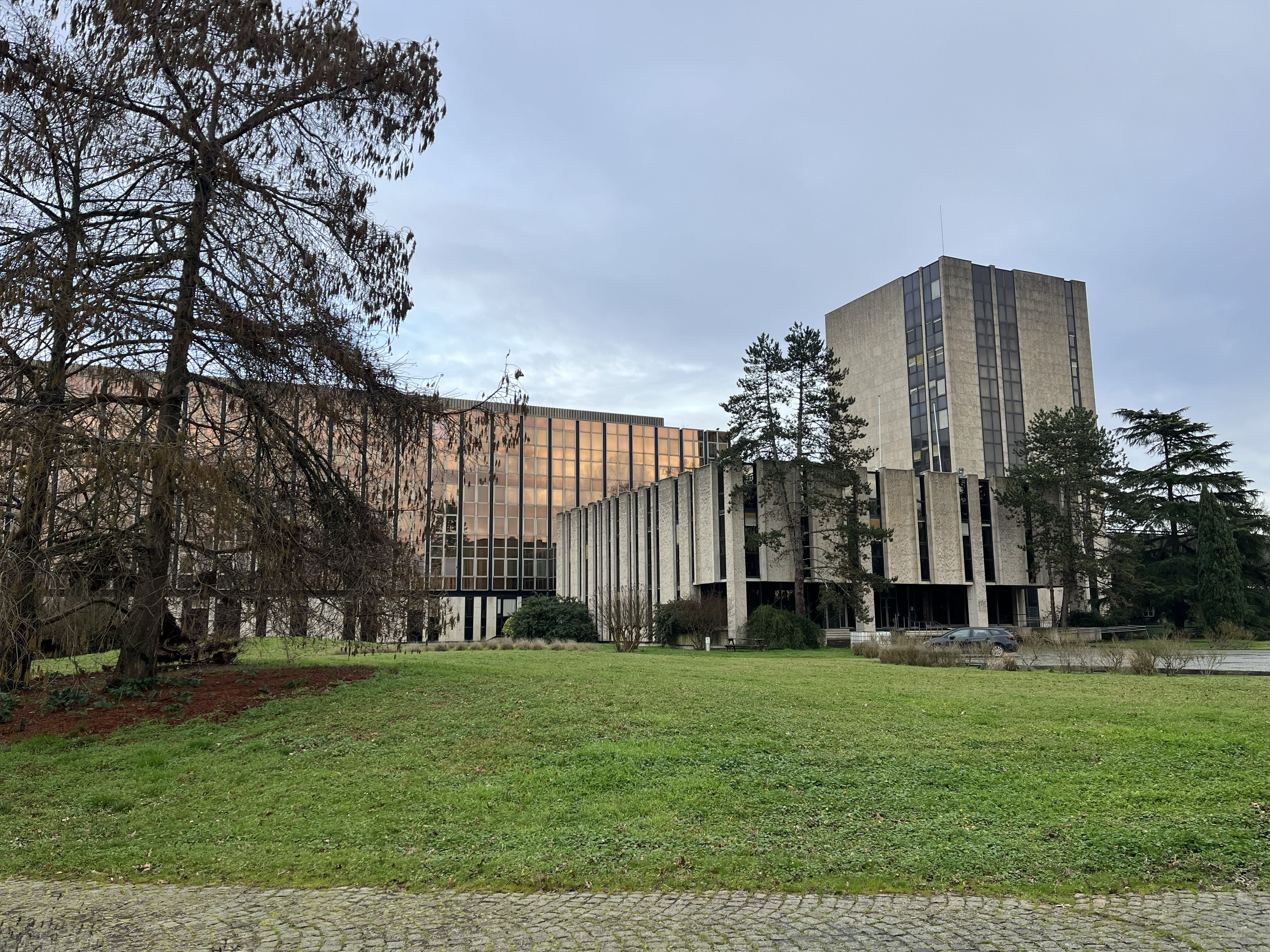 vue de la façade principale