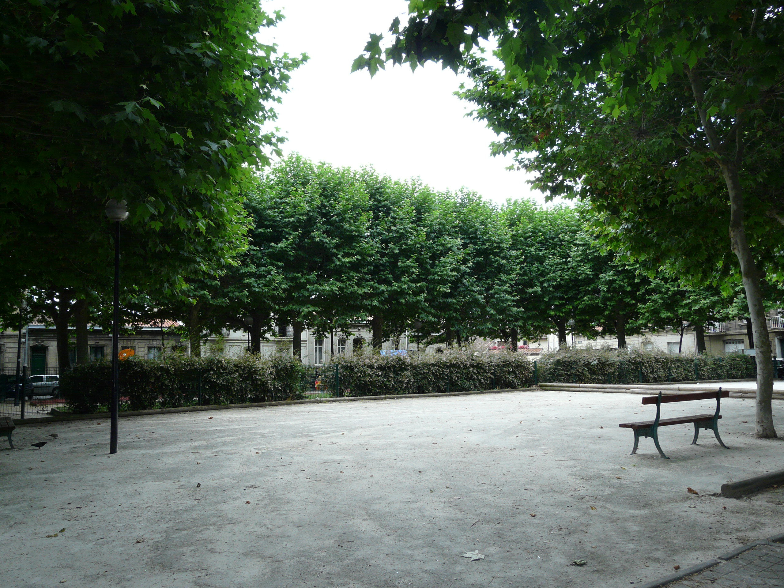 Vue de la Place et de l'ilot ouest