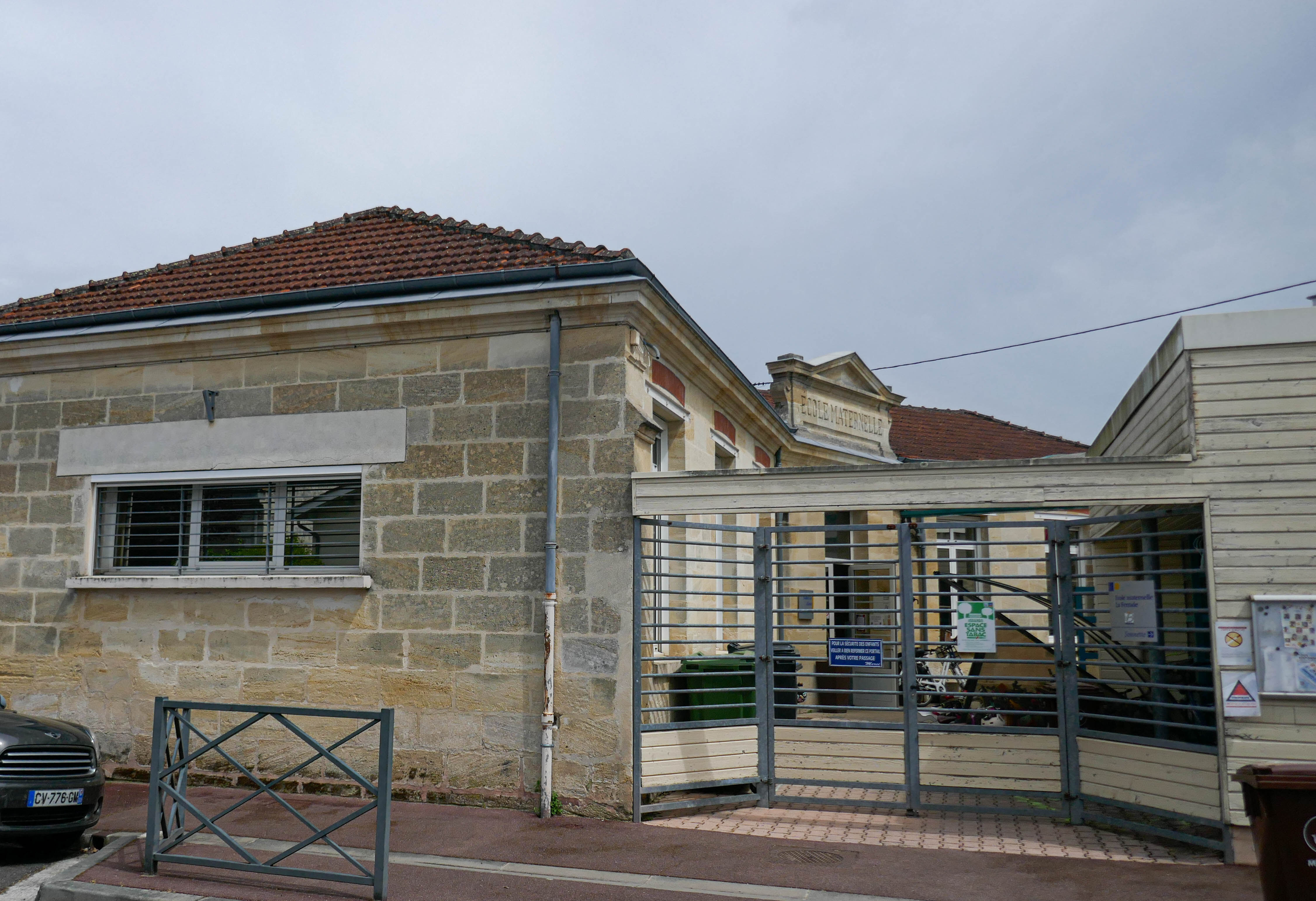 Façade de l'école