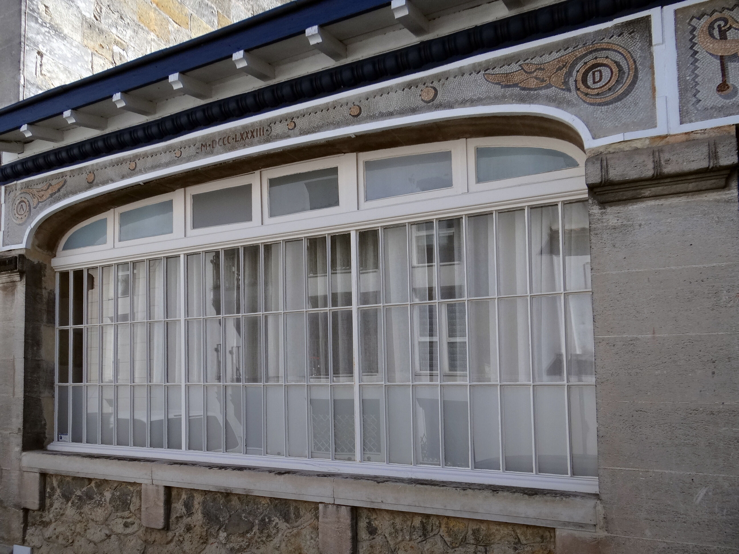La baie d'atelier de l'architecte Bertrand-Alfred Duprat.
