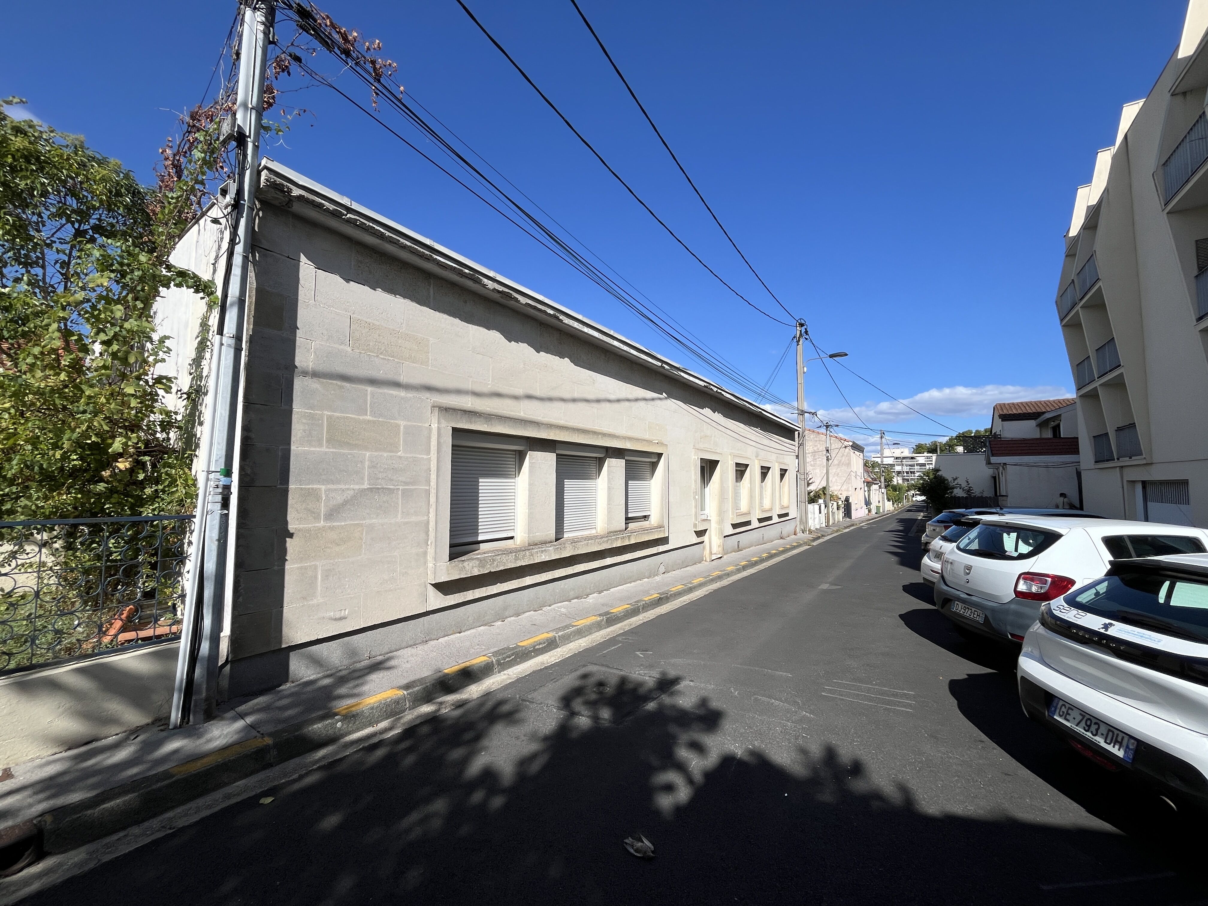Façade de la crèche côté sud